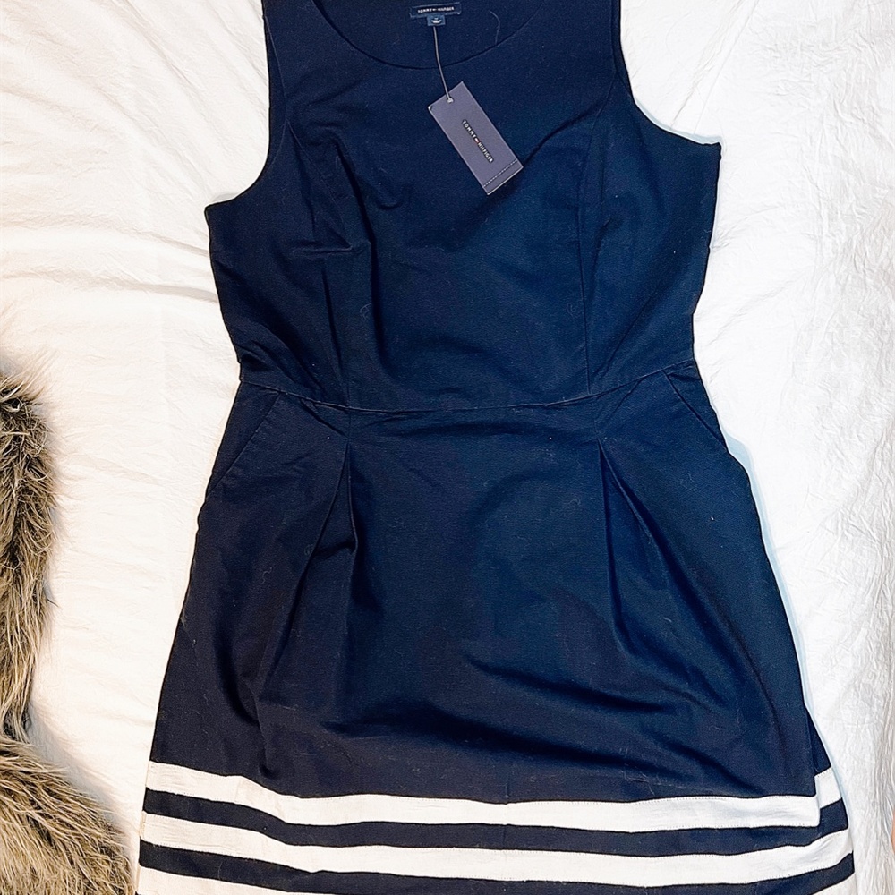 Tommy Hilfiger NWT Navy Dress Size 12